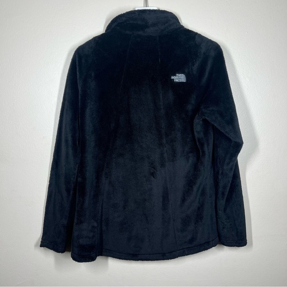 The North Face Women's Osito Fleece Black Zip Up Fuzzy Jacket Size Medium - Picture 7 of 9